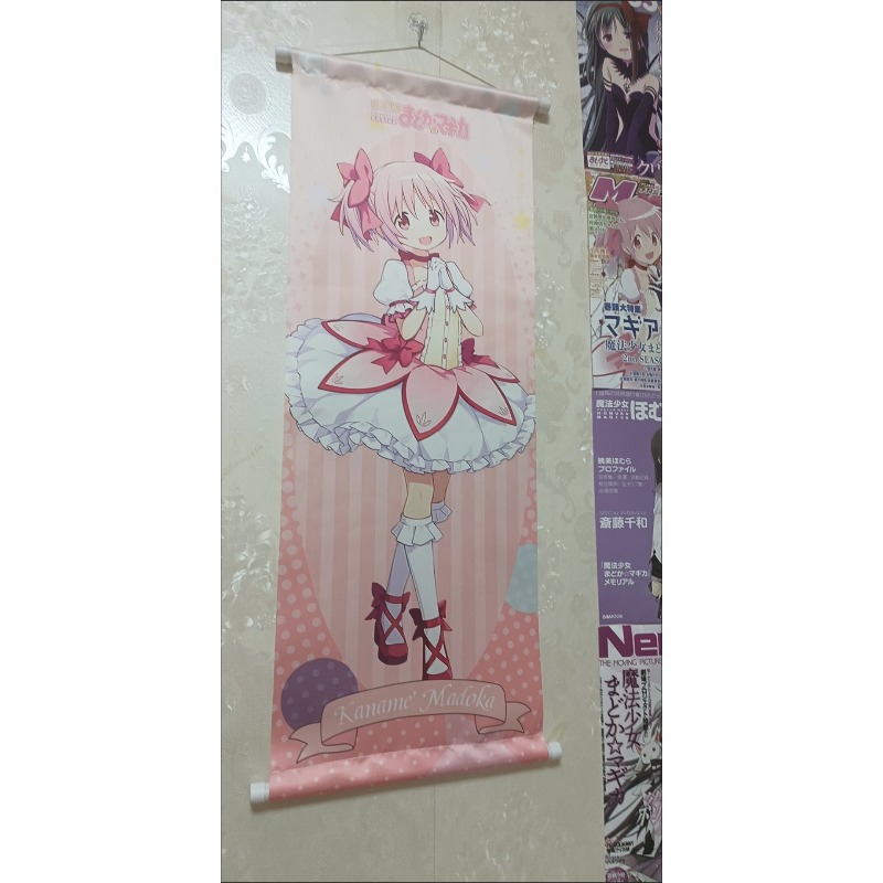 Kawaii аниме прокрутка холст постеры и принты украшения настенная живопись