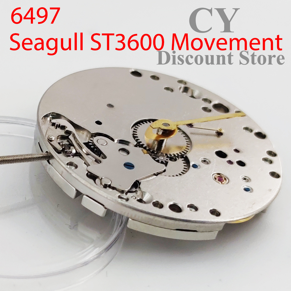 Seagull ST3600 機械式ムーブメント高精度 17 宝石交換 ETA 6497 ムーブメントメンズ腕時計腕時計メンズ