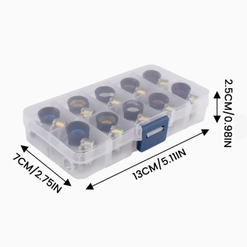 10 Sätze 15 mm WH148 Rändelwelle 3 Anschlüsse Linear Taper Drehpotentiometer Sortiment Kit B1K 2K 5K 10K 20K 50K 100K 250K 50