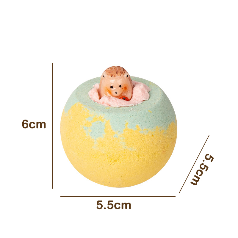 Inside Surprise Bubble Bath Fizzies Vegan Essential Oil Spa 1pcs Bath Bombs For Kids With Toys