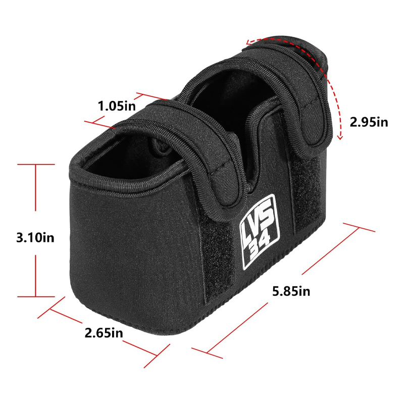 Transdutor capa transdutor capa protetora proteção macia feita de neoprene para garmin livescope plus lvs34 ótimo