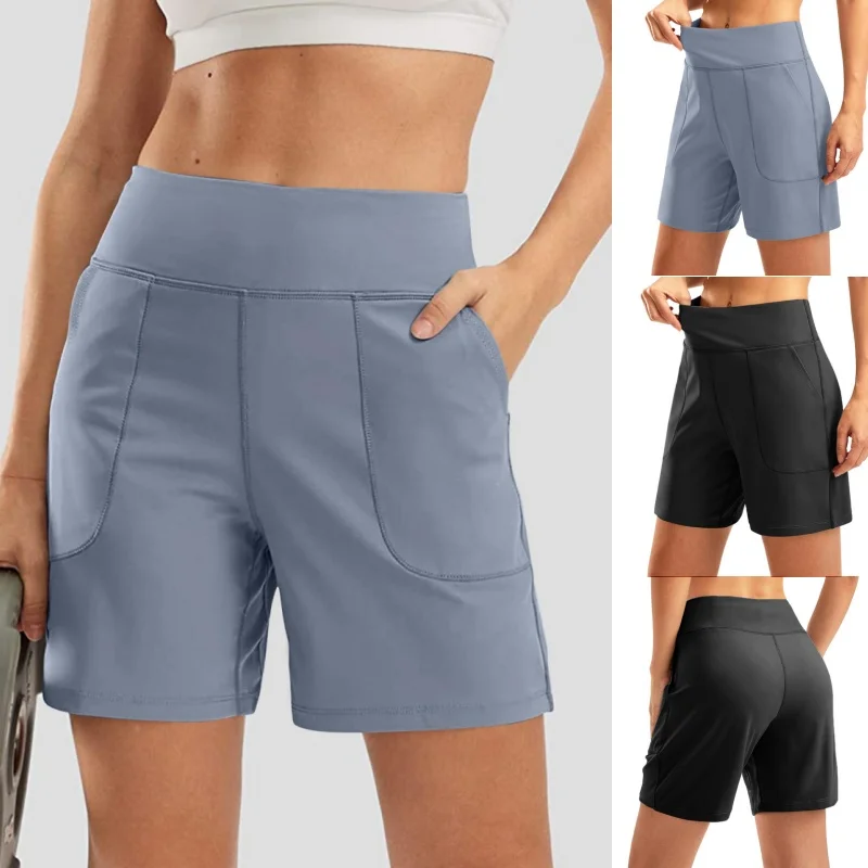 Nahtlose Sport Shorts Für Frauen Sommer Elastische Scrunch Hohe Taille Push-Up Bauch-steuer Gym Fitness Workout Yoga Shorts