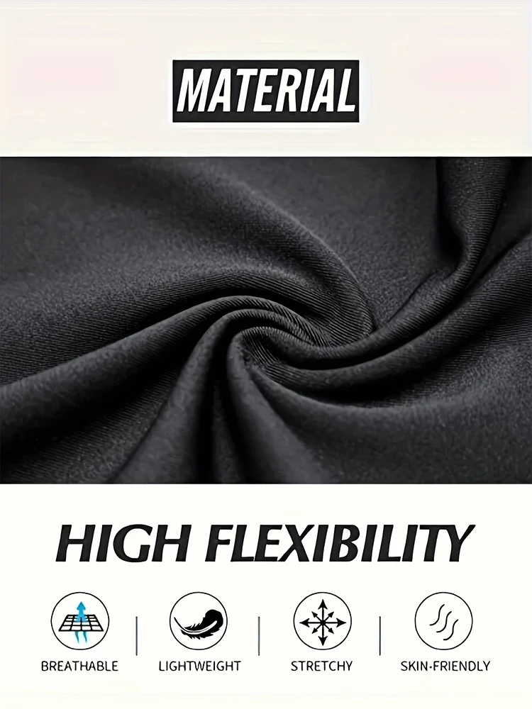 Kompressionsshirts für Herren, Rashguard, schnell trocknend, für Fitnessstudio, Fitness, Frühling, Strand, Surfen, Sport, Sport, Laufen, Workout, Tops, T-Shirts