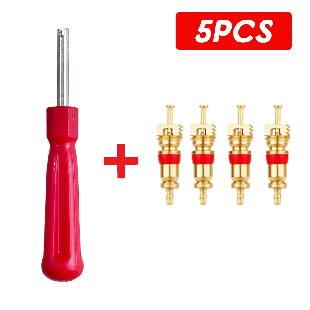 แบบพกพายางวาล์ว Core Remover เครื่องมือติดตั้งเครื่องมือกําจัดรถจักรยานจักรยานรถจักรยานยนต์ยางซ่อมเครื่องมือประแจไขควง