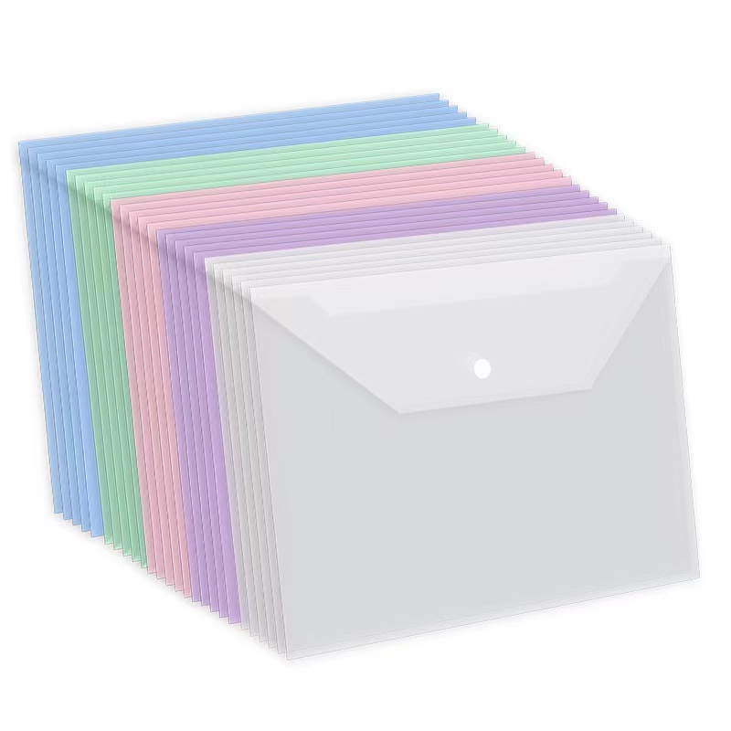 5 шт., пластиковая папка для хранения бумаги 16C формата А4, прозрачный портфель из полипропилена, полицейский портфель с этикеткой