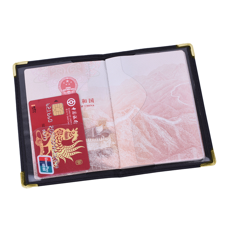 Funda para pasaporte de viaje de Francia, funda protectora para pasaporte de cuero Pu, funda para pasaporte francés a la moda, cartera para hombres y mujeres