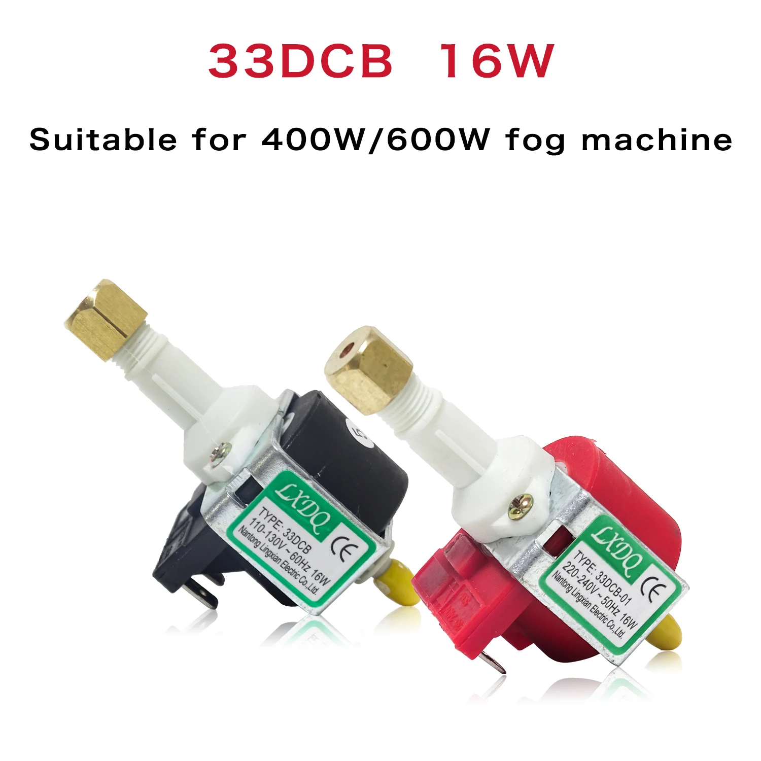 スモークオイルポンプ 55DCB 48W 40DCB 31W 30DCB 18W 110V または 220V フォグマシン部品用のさまざまなモデル電磁ポンプ