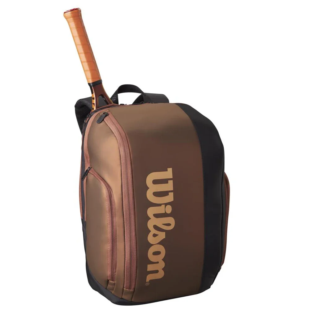 Wilson Bolsa para raquetas de tenis V14, mochila premium para raquetas con cámara de calor ajustable, Super Tour Pro, 2 piezas