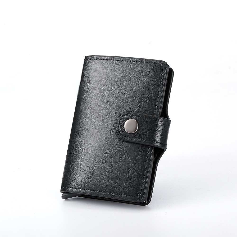 Microfiber Leather Men Wallets Fashion Card Holder Trifold Wallet Money Bags Smart Slim Thin Coin Pocket Wallet Purse