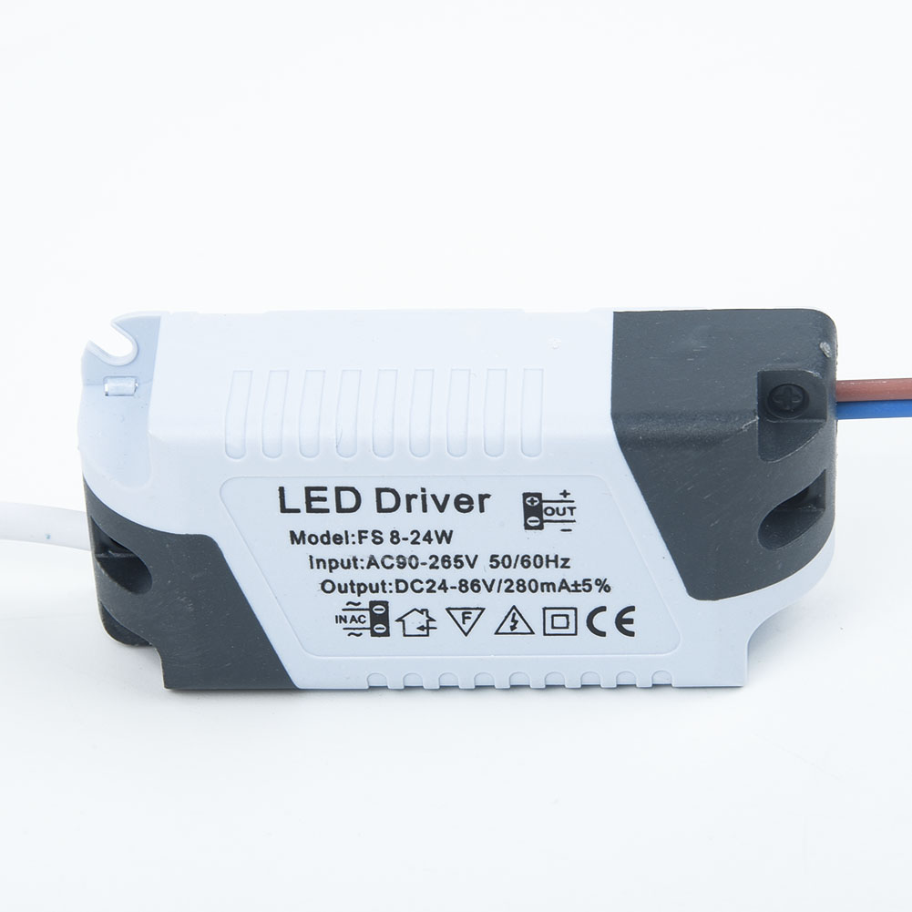 LED Driver 280mA 8-24W AC 110V 220V Naar DC 24V Verlichting Transformator paneel Plafondlamp LED Strip Voeding Adapter 1pc