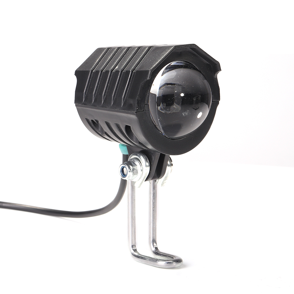 Ebike e-bike 36v 48v 60v 80v luz da bicicleta elétrica com chifre à prova dwaterproof água scooters motocicleta farol chifre conjunto farol dianteiro