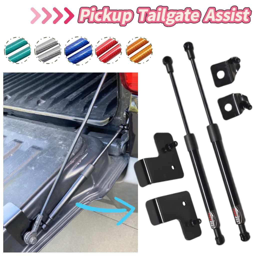 Pickup Achterklep Demper Struts Voor SsangYong Musso Q200 Pickup 2018-2024 Rexton Sport Vertragen Lift Ondersteuning Shock Zuigers staaf
