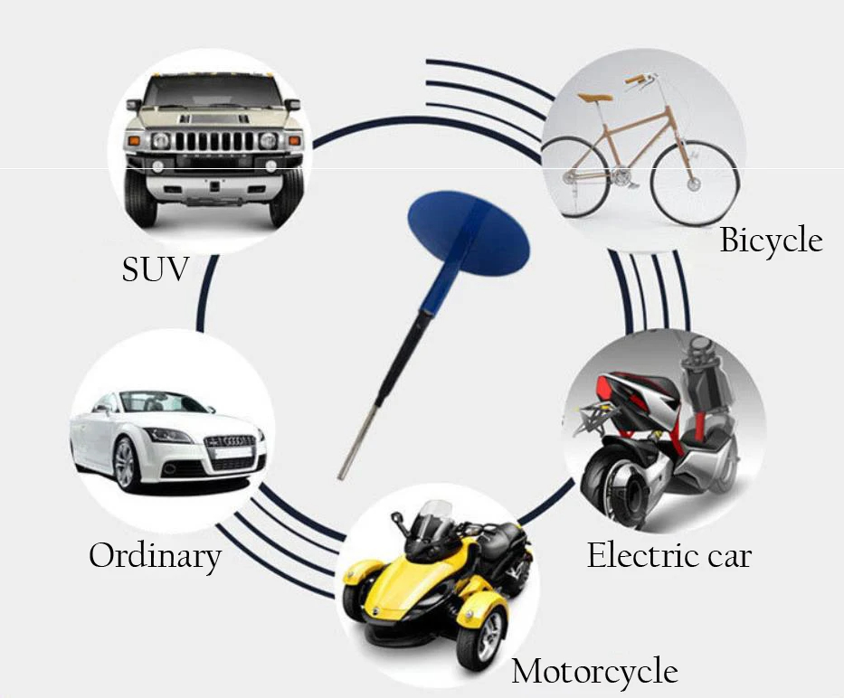 Universal Car Vehicle Tubeless Tyre Puncture Repair Kit Wired Mushroom Plug Motorcycle Patch Vacuum Tire Plug Patch Gum