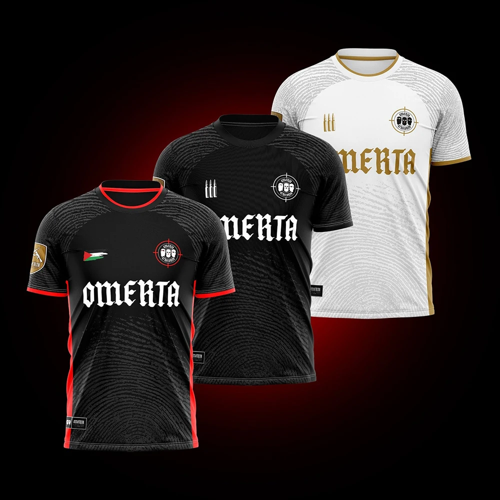 Camisetas de boxeo Omerta para exteriores, ropa de calle para hombre y mujer, sudaderas transpirables de gran tamaño, camisetas de gimnasio para niños, regalos para hombres