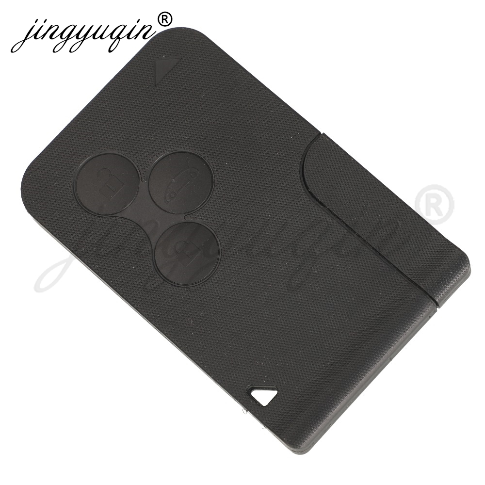 jingyuqin Dla 2003 2004 2005 2006 2007 2008 Renault Megane II Scenic II Grand PCF7947A 433Mhz ID46 Chip Remote Car Key Card