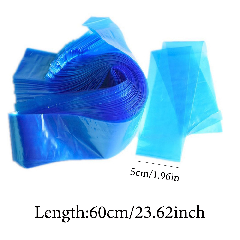 使い捨てタトゥークリップカバー,黒/ピンク/青,スーツケース用プラスチックプロテクター,100個