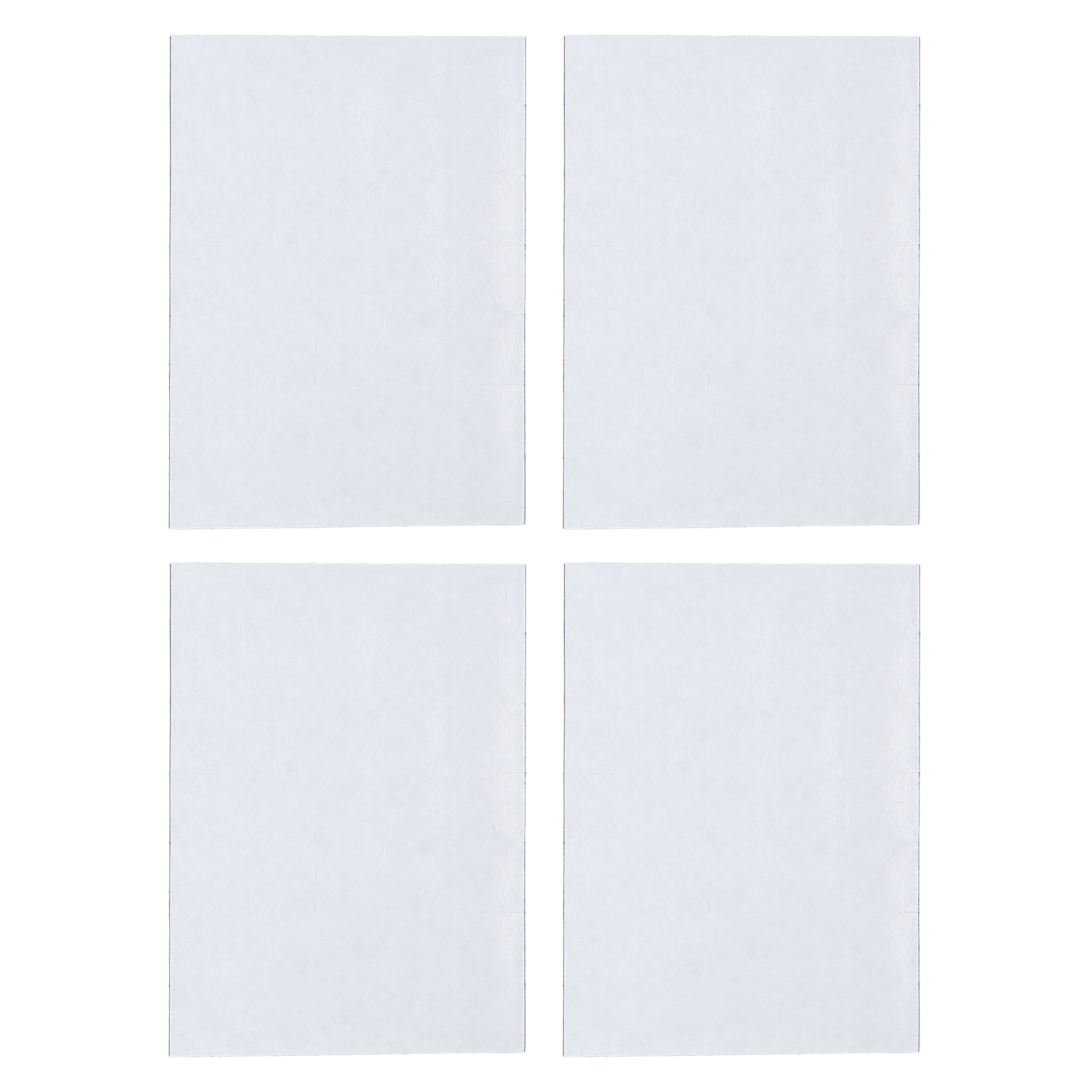 140 Pieces Self-Adhesive Magnetic Squares (Each 15x15x0.5mm) on 4 Tape Sheets with Strong Adhesive Backing for DIY Crafts