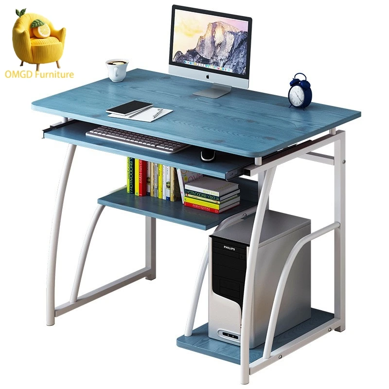 Mesa de computador OMGD Mesa de estudo simples para casa Escritura simples Escritório SubHome Camping