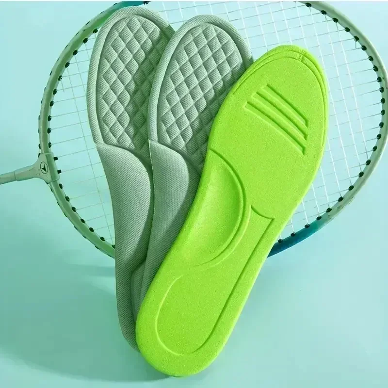 20PCS Soft Memory Foam Orthopedic Insoles Deodorizing Insole Shoes Sports Absorbs Sweat Breathable Antibacterial Shoe Accessory