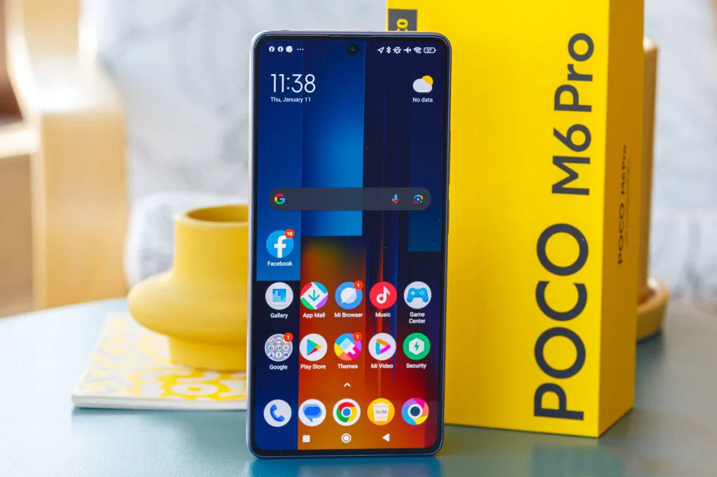 【Estreia mundial】POCO M6 Pro Smartphone 5000mA 67W carregamento com fio Helio G99 Ultra 6.67 Fluxo AMOLED 120Hz AMOLED 64MP Câmera NFC