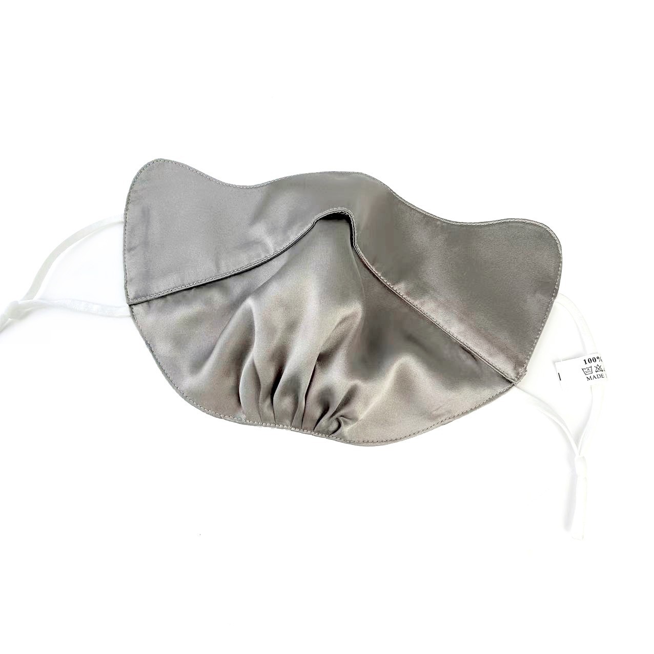 Birdtree, 100% echte Seiden masken, Unisex-Sonnenschutz-UV-Schutz, atmungsaktive Augenschutz-Ecken maske, Sommer Herbst a48569qc