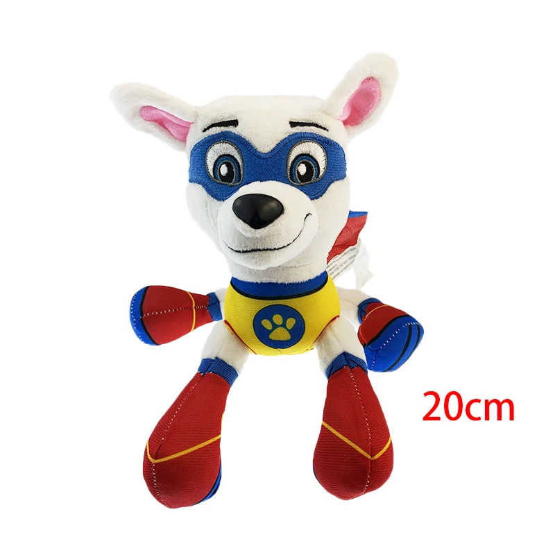 19 ซม.การ์ตูนสุนัข PAW ตุ๊กตา Plush Chase ROCK สัตว์สุนัขการ์ตูนตัวเลขการกระทําภาพยนตร์อุปกรณ์ต่อพ่วงเด็กคริสต์มาสของขวัญ