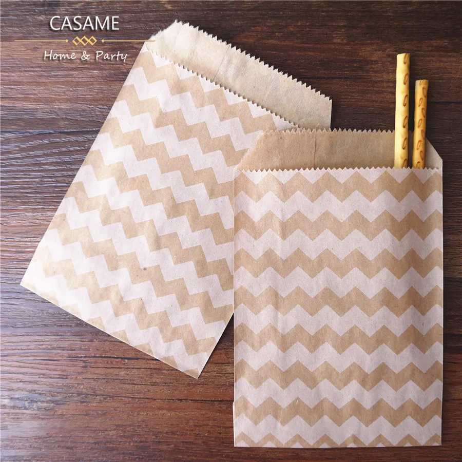 50 個 10 × 15 センチメートルポーチ混合スタイルとカラー紙袋クラフトクラフト DIY 装飾包装かわいいゲストギフトバッグ結婚式誕生日