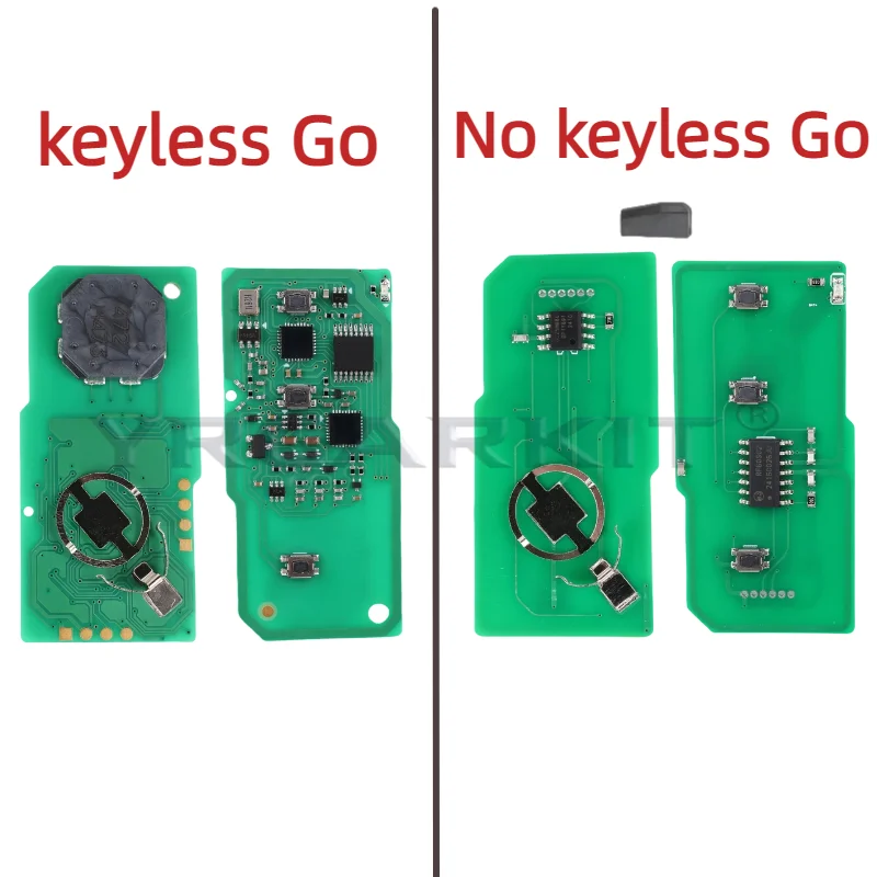 For Toyota Prius 2004 -2009 Auto Car Smart Remote Keyless Go Key Fob 2 3 Buttons 312/433MHz 4D Chip Keys FCC MOZB21TG MOZB31EG