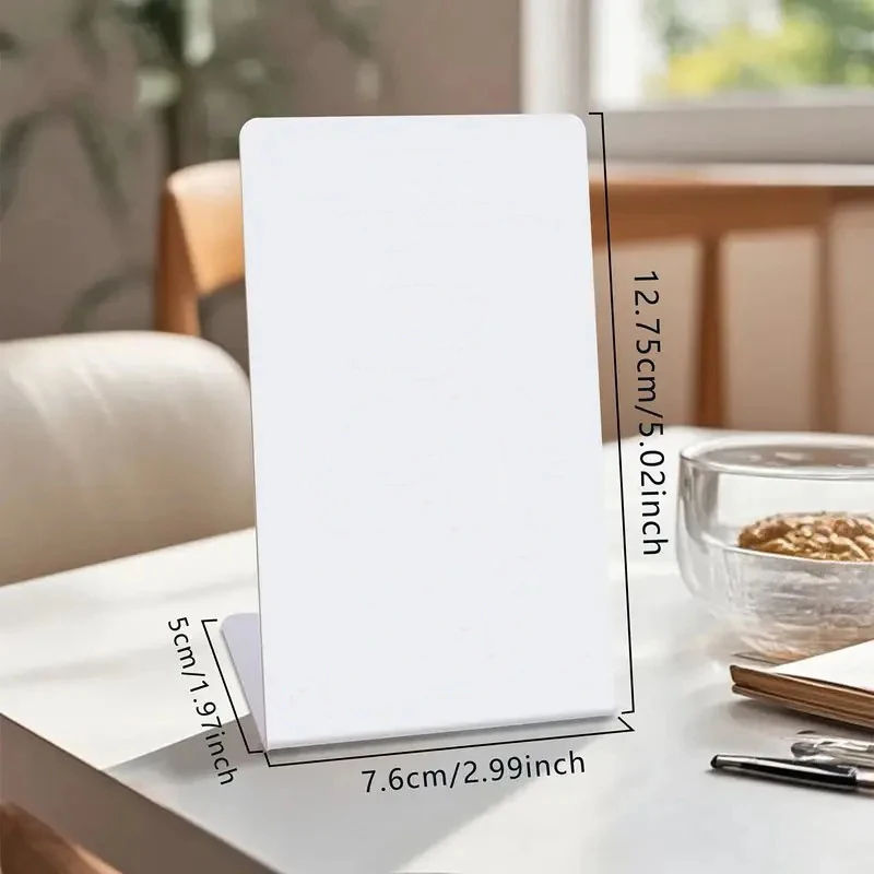 Pusty stojak NFC (biały/czarny) - chip NFC213 144 bajty - do mediów społecznościowych i linków do recenzji, stojak NFC do wyświetlania recenzji Google