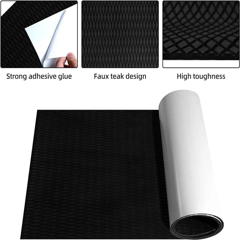 120*30 ซม.EVA กระดานโต้คลื่น Traction Pad Non-SLIP Diamond Grip MAT Trimmable แผ่น KAYAK สเก็ตบอร์ด Skimboard เรือยนต์บันได RAMP
