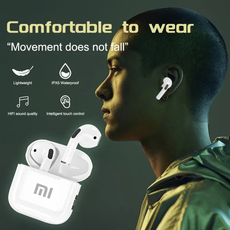 XIAOMI AP05 auriculares inalámbricos verdaderos Buds5 Bluetooth5.3 auriculares con sonido estéreo HIFI auriculares deportivos MIJIA con micrófono para Android iOS