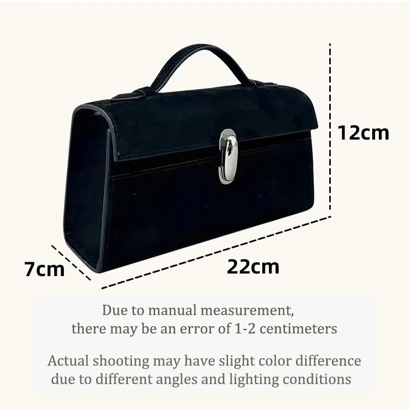 Bolso de mano de cuero con símbolo de SAVETTE, bolsos de calidad con asa para mujer, bolso cuadrado Simple de Color sólido de gamuza de cuero genuino