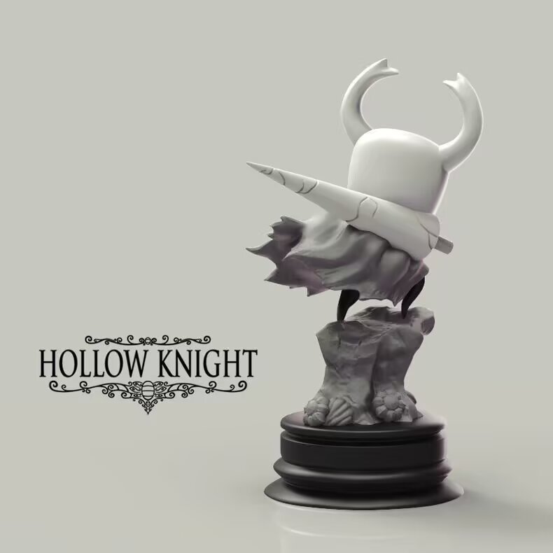 Hollow Knight Battle Car Kuchen Dekoration Figur Modell Spielzeug 12cm