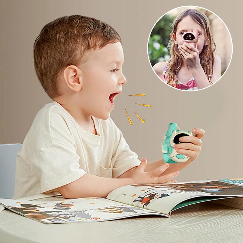 Walkie Talkies para niños Walky Talky Radio de largo alcance Walky Talky reloj niños interfono interactivo al aire libre para niña