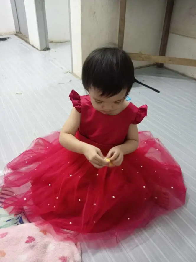 Vestido de tul con flores para niña pequeña, vestido de boda con lazo sin espalda, ropa de fiesta para niño de 1 a 8 años, vestido de princesa, vestidos con lazo para niña pequeña