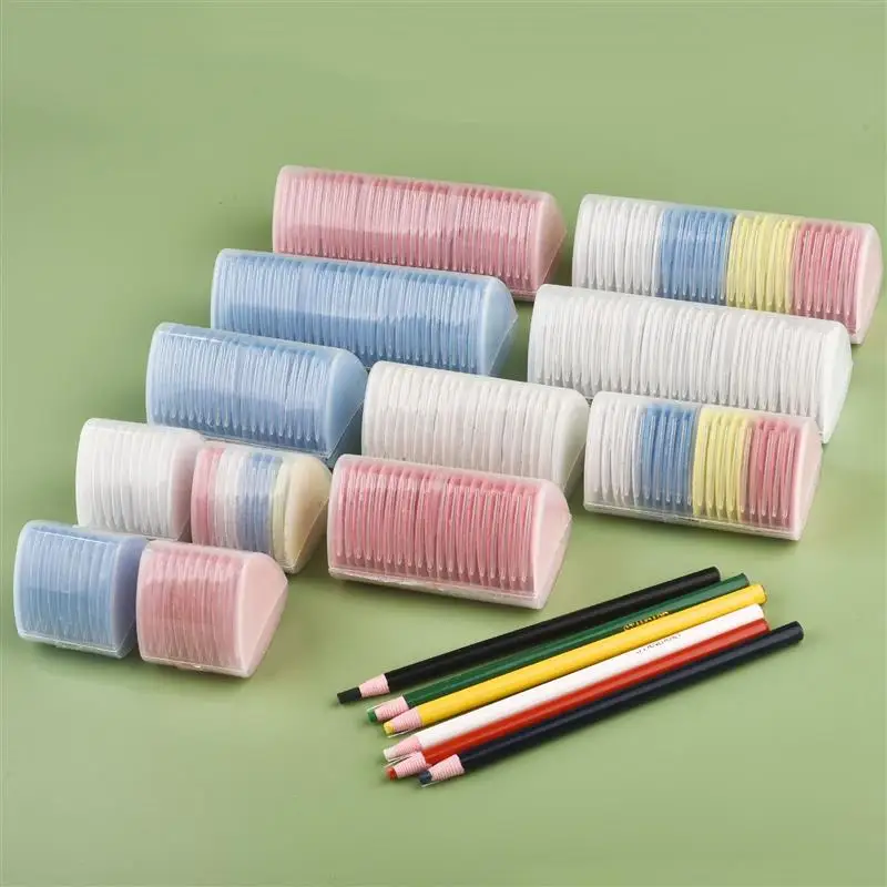 1/10/20/30 ชิ้น/เซ็ตผ้าชอล์ก Erasable ผ้า MARKER Patchwork เสื้อผ้า DIY เย็บเครื่องมือกล่องชุดอุปกรณ์เย็บปักถักร้อย