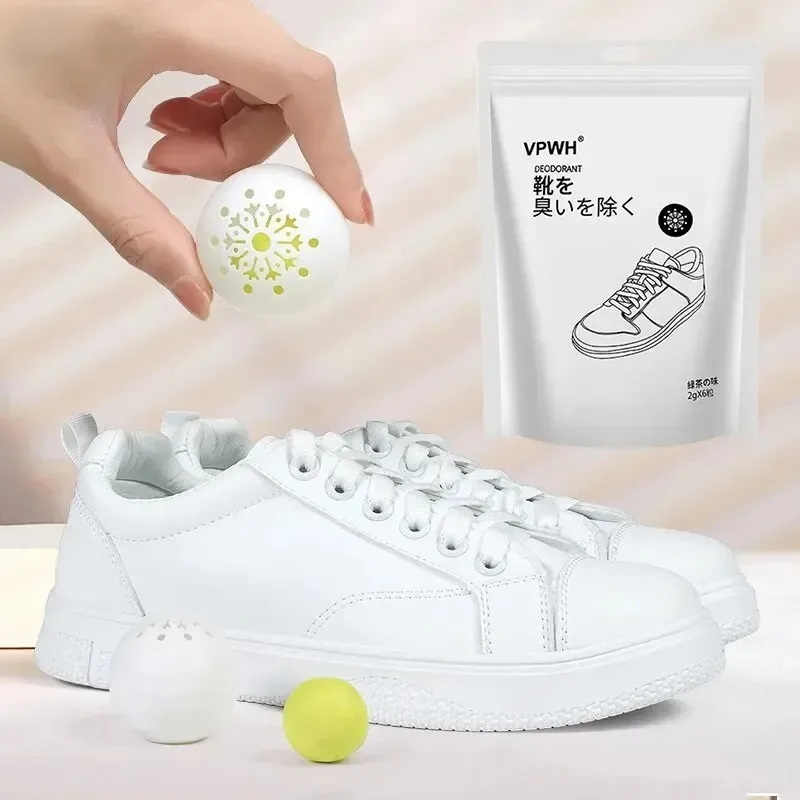 6 pz Deodorante Deodorante Palline Sneaker Deodorante Palla Aromatico di Lunga Durata Per Calzature Borsa Scarpa Armadio Wc Deodorizzazione