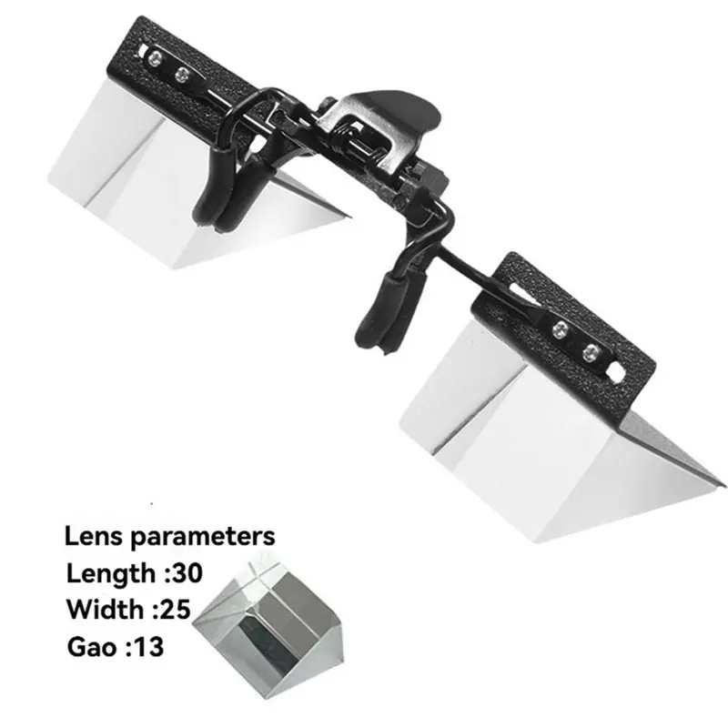 Precisionn Clip-On Lazy Glasses For Myopia And Presbyopia For Watch TV Or Use Mobile Lying Down
