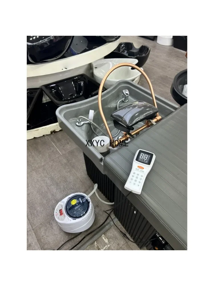 Cabezal de circulación de agua, marco de Spa para salón, champú, cama, accesorios de masaje, herramienta de acero inoxidable, cuidado de la limpieza, estilo japonés