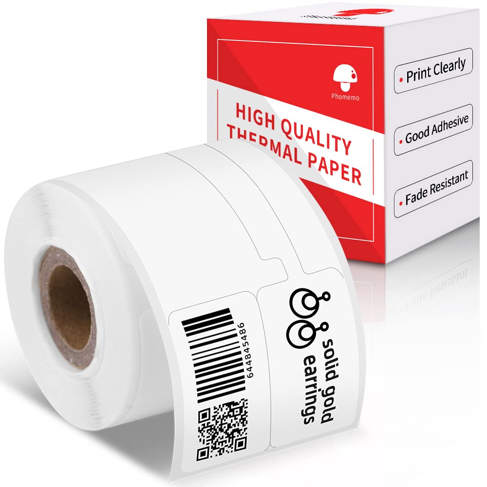Samoprzylepny papier z cenami biżuterii do drukarki etykiet Phomemo M110 70x30mm papier termiczny do drukarki M110 M221 M200 M220