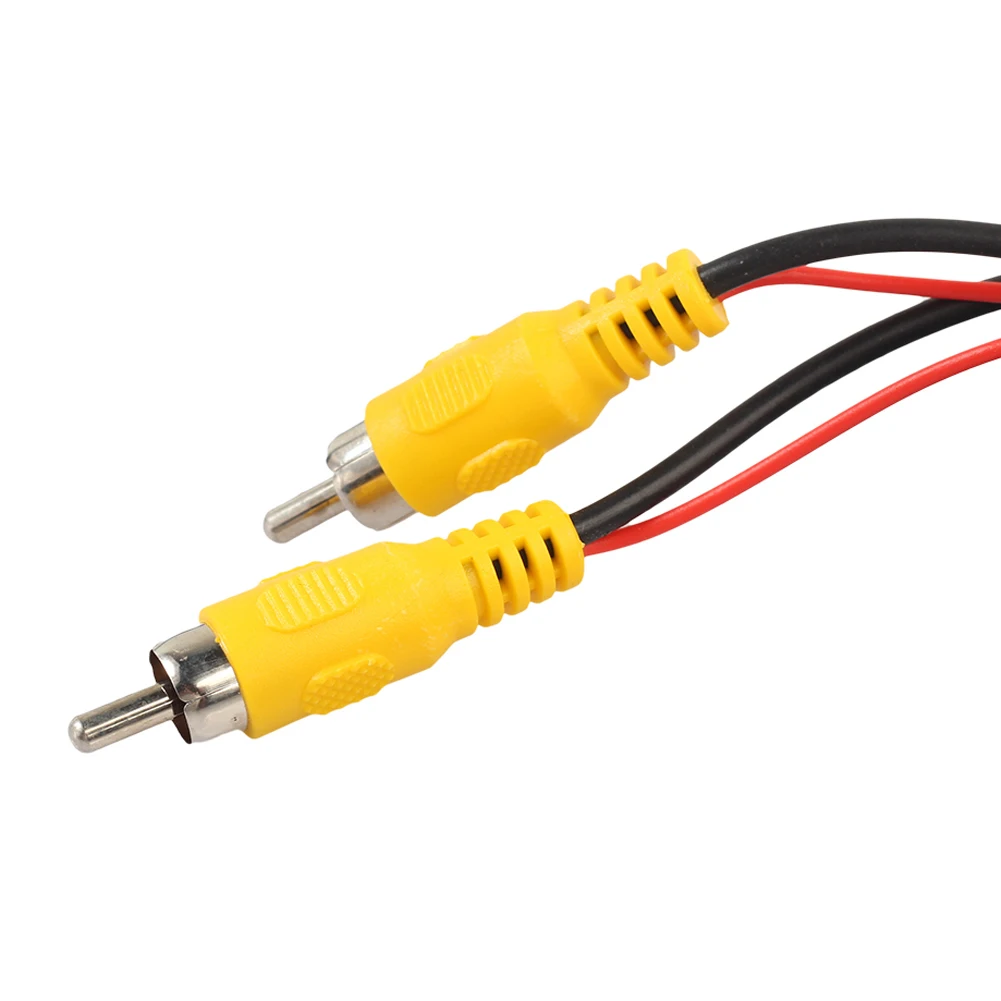 Universal 10/12/15M Video Cable For Car Rear View Camera RCA Meters Wire For Connect Reverse Camera With Car Multimedia Monitor