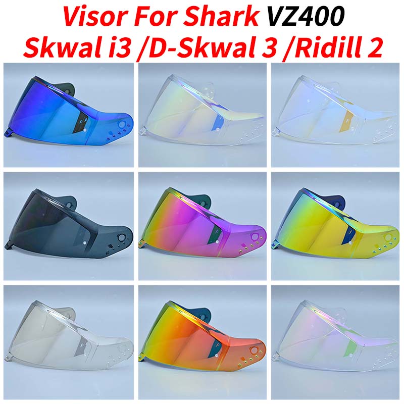Козырек VZ400 для шлема Shark Skwal i3 D-Skwal 3 Ridill 2, сменные линзы, аксессуары для лобового стекла Capacete D Skwal 3
