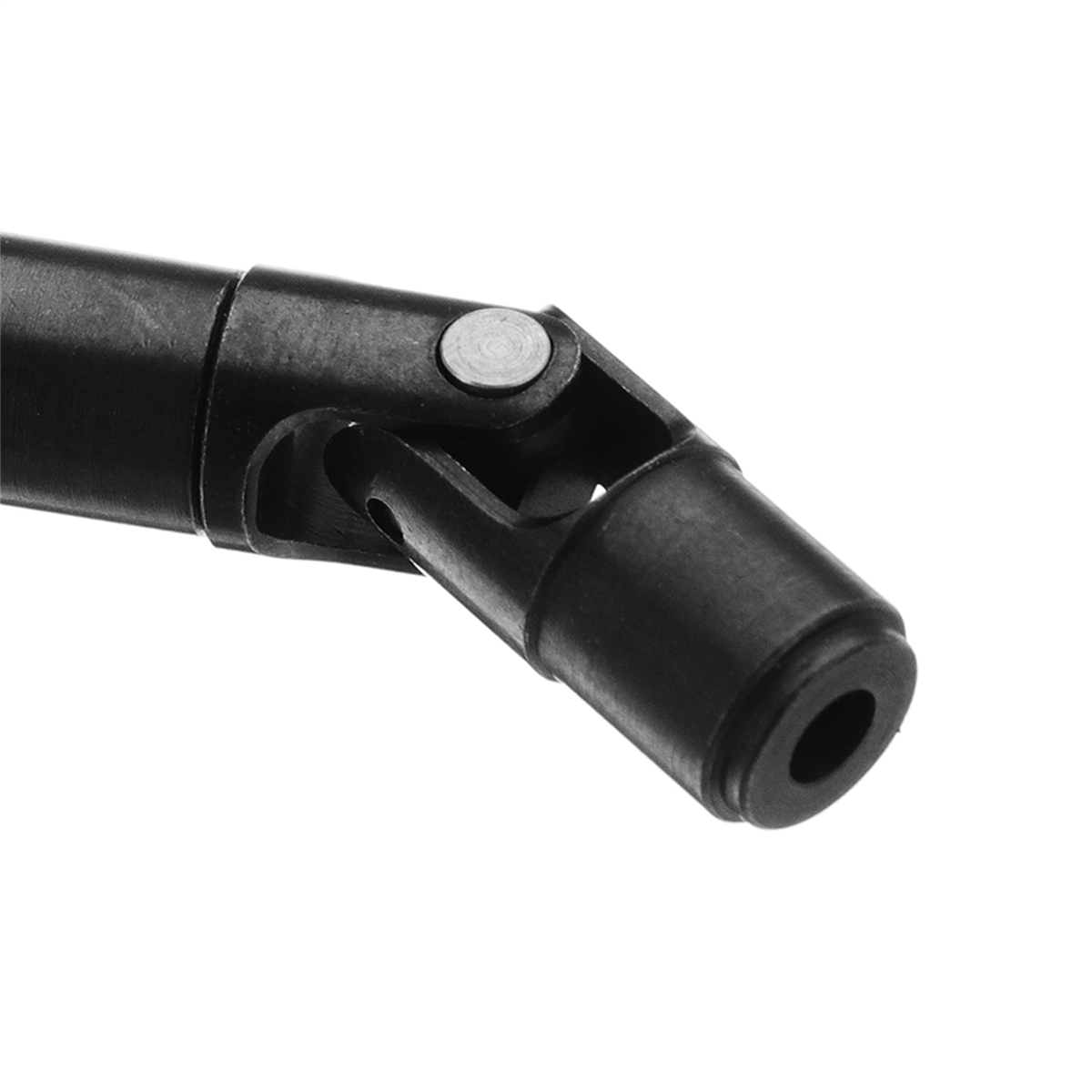 BAAU 10PCS อัพเกรดเพลาขับโลหะสําหรับ 1/16 RC รถอะไหล่ Crawlers รถบรรทุก,สีดํา