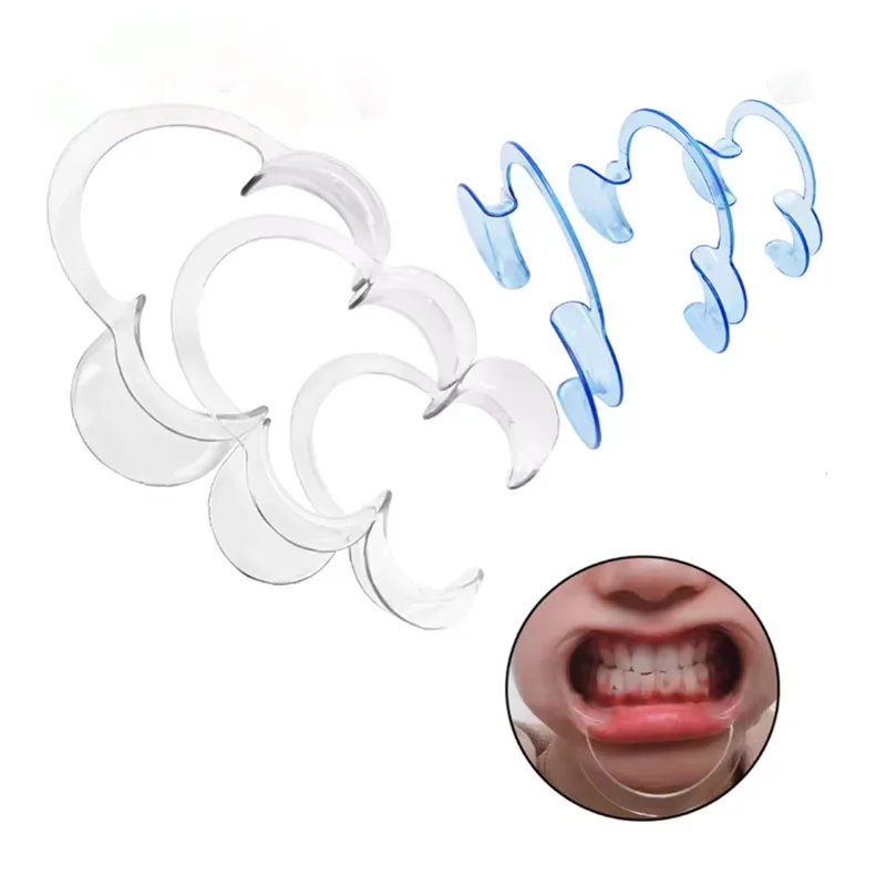 3 stks/set Dental C-vorm Cheek Retractor Lip Mond Opener Intraorale Tandarts Orthodontische Tool Voor Tand Whitening Tandheelkunde gereedschap