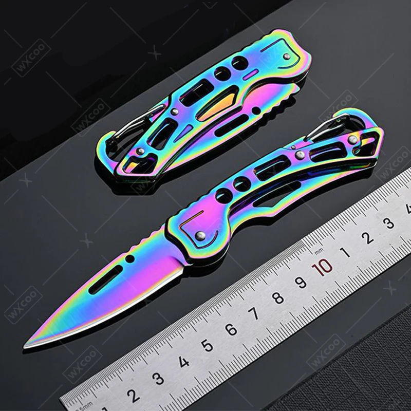 Coltello da frutta da cucina Coltello per sbucciare in acciaio inossidabile con manico antiscivolo Coltelli multiuso per accessori da cucina