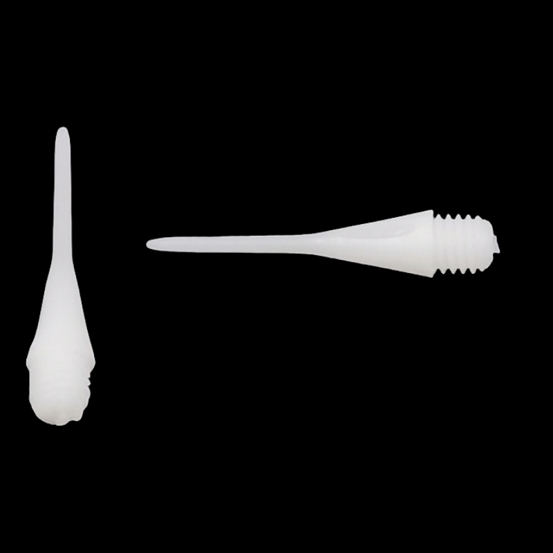 50PCS Soft Plastic Tips Points Needle Replacement Dart White Parts New Safety Plastic Dart Head Accessories