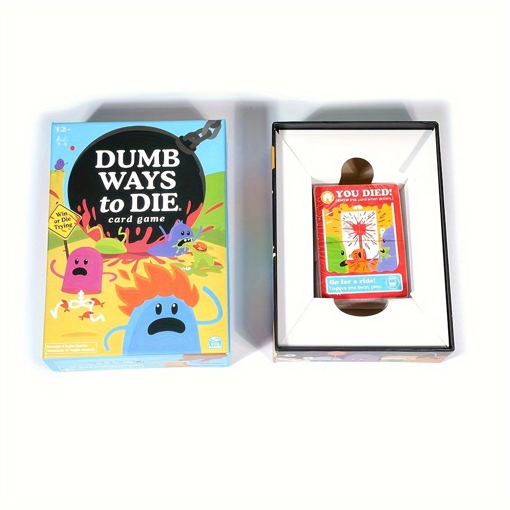 Spin Master Games, Dumb Ways to Die - A viral hit card game suitable for college, birthdays, and more, family games, party games