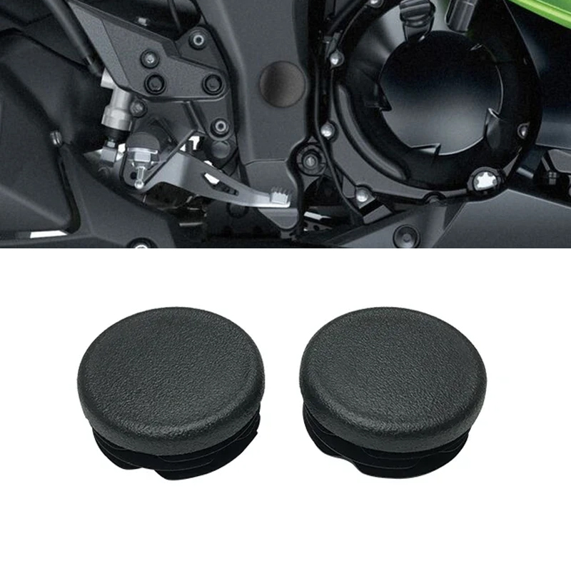 Tampas de extremidade do quadro buraco capa tampas plug decorativo para kawasaki versys 1000 versys1000 z 1000 sx z1000 ninja 1000 ninja1000