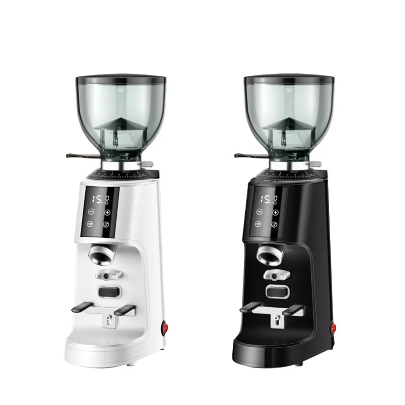 Automatic Coffee Bean Grinder Professional Coffee Bean Grinder with Adjustable Coarseness Smart Touch Screen Coffee Bean Grinder