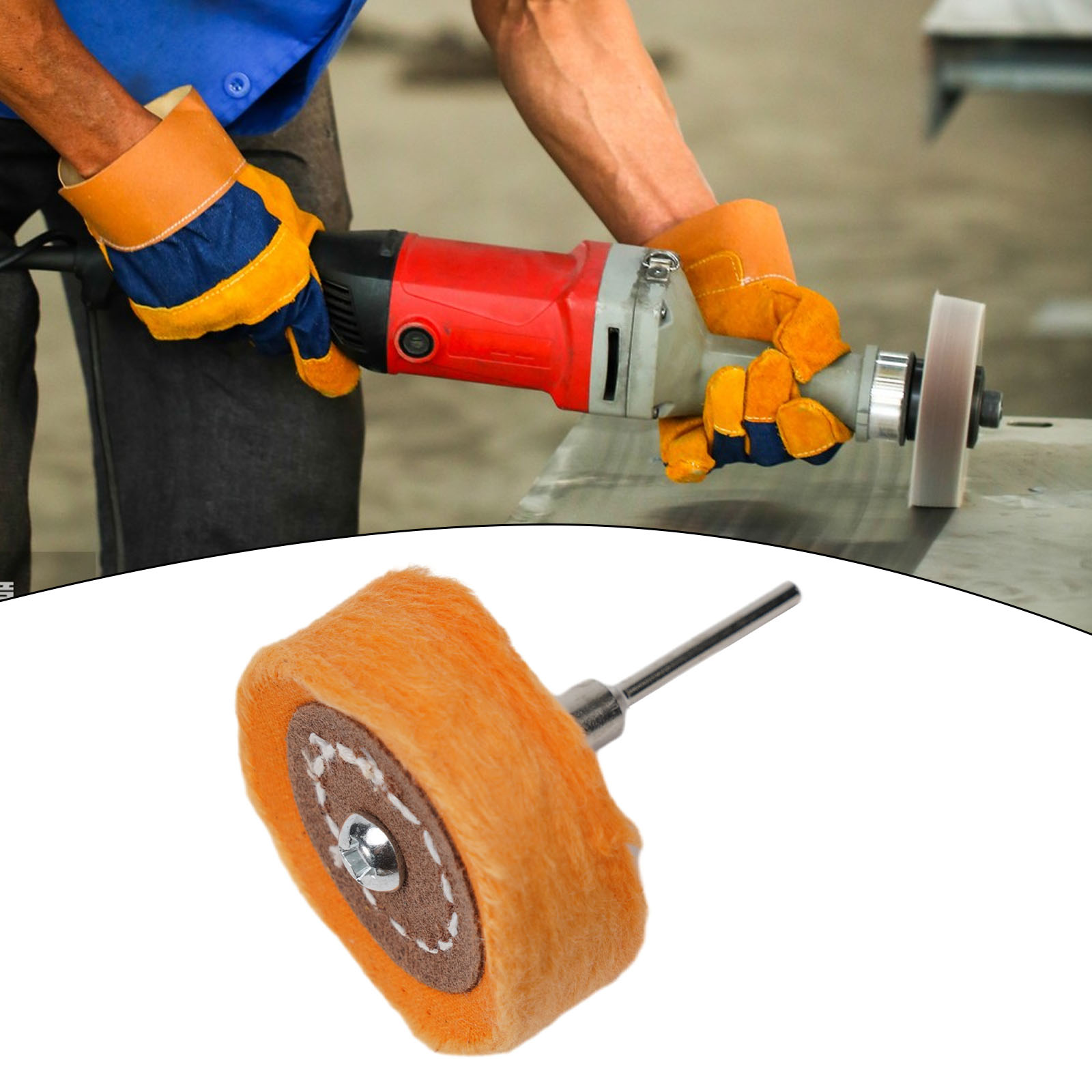 Ruota per lucidatura da 50 mm Ruota per lucidatura in tessuto Oro Argento Gioielli Tampone per lucidatura a specchio per accessori per utensili elettrici per smerigliatrice